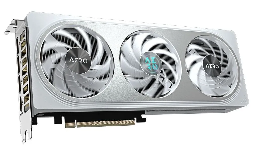 Відеокарта GF RTX 5060 8GB GDDR7 Aero OC Gigabyte (GV-N5060AERO OC-8GD) - мініатюра 3