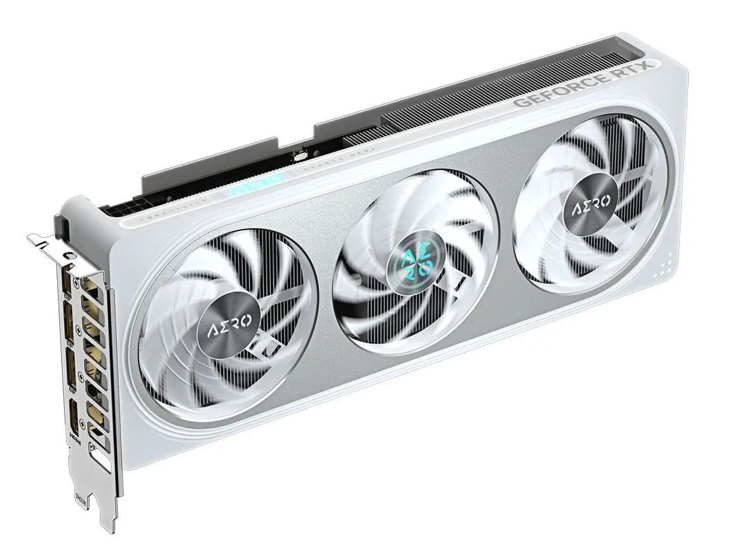 Відеокарта GF RTX 5060 8GB GDDR7 Aero OC Gigabyte (GV-N5060AERO OC-8GD) - мініатюра 4