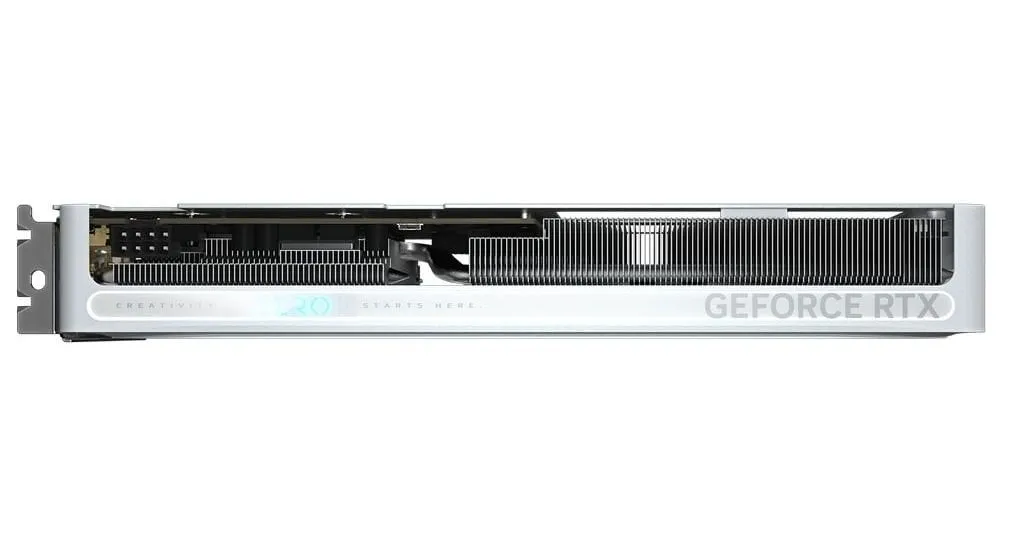 Відеокарта GF RTX 5060 8GB GDDR7 Aero OC Gigabyte (GV-N5060AERO OC-8GD) - мініатюра 7