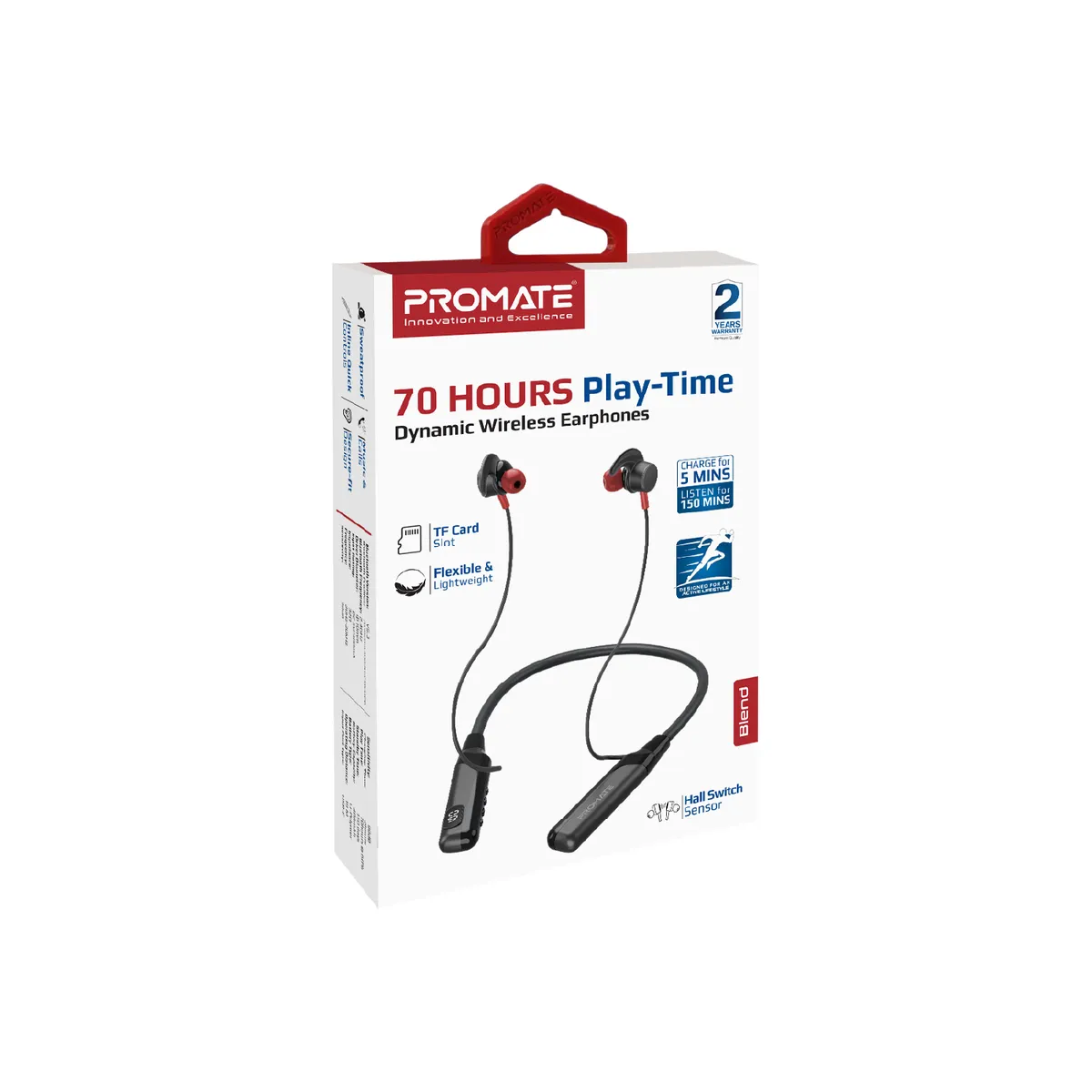 Bluetooth-гарнітура Promate Blend Black - мініатюра 10