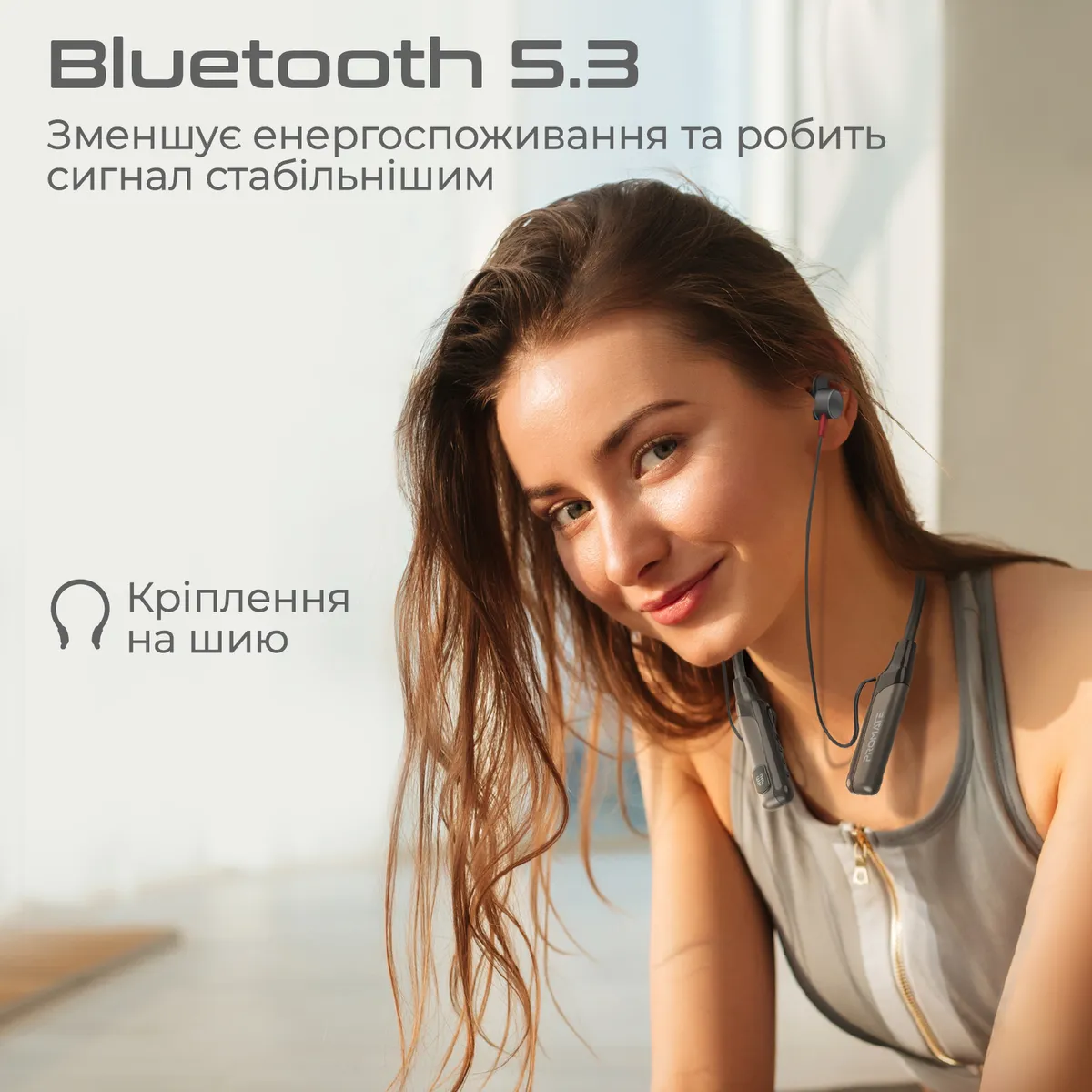 Bluetooth-гарнітура Promate Blend Black - мініатюра 3