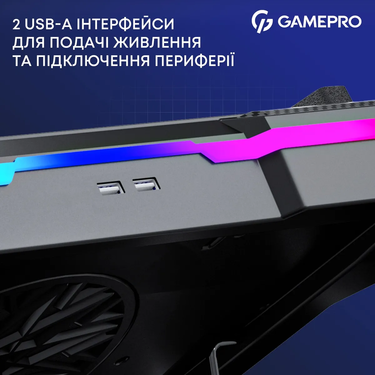 Охолоджуюча підставка для ноутбука GamePro CP950 - мініатюра 14