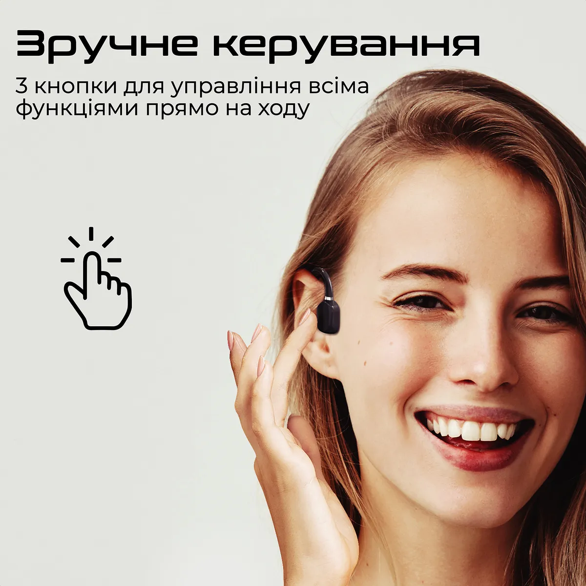 Bluetooth-гарнітура Promate Ripple Black - мініатюра 8