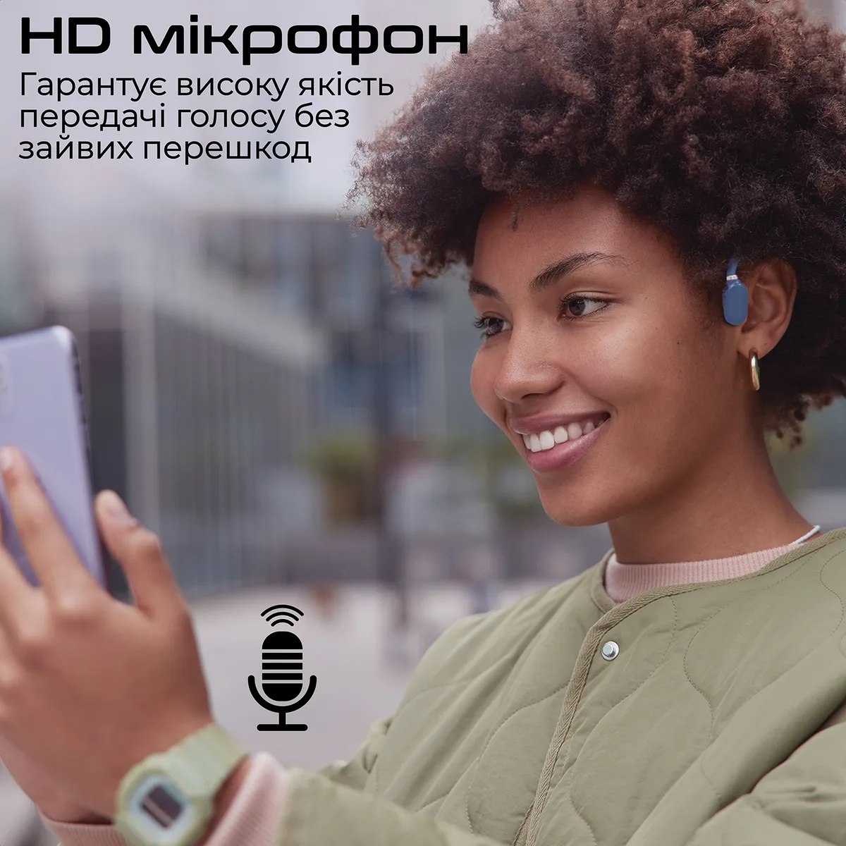 Bluetooth-гарнітура Promate Ripple Blue - мініатюра 6