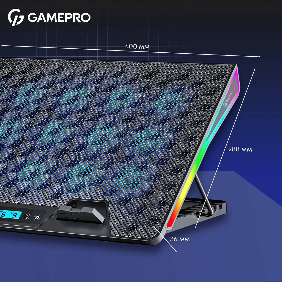 Охолоджуюча підставка для ноутбука GamePro CP1140 - мініатюра 13
