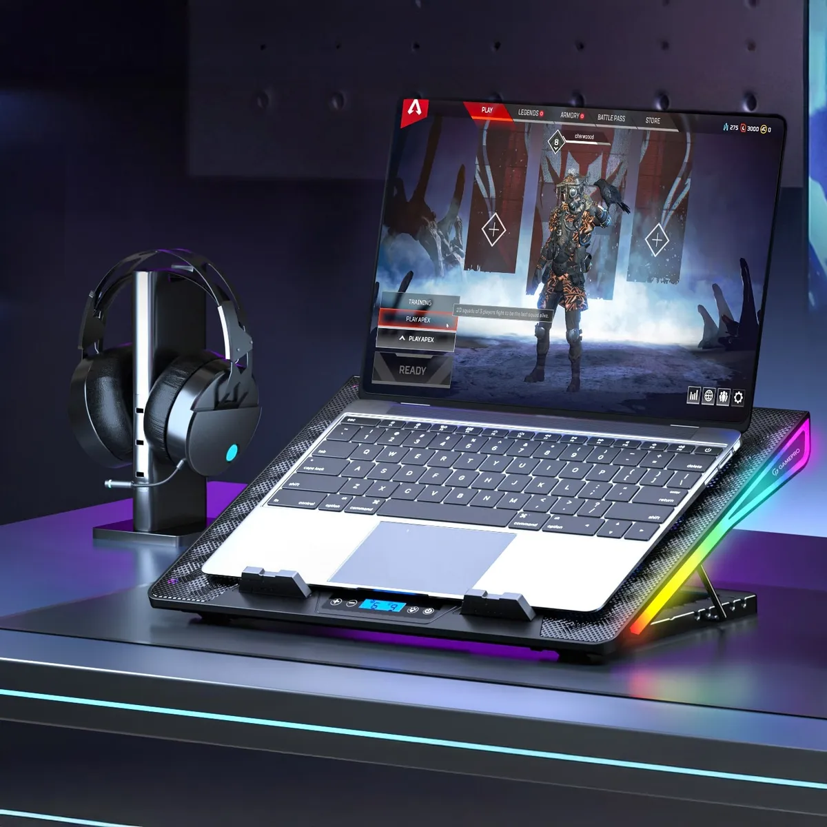 Охолоджуюча підставка для ноутбука GamePro CP1140 - мініатюра 15