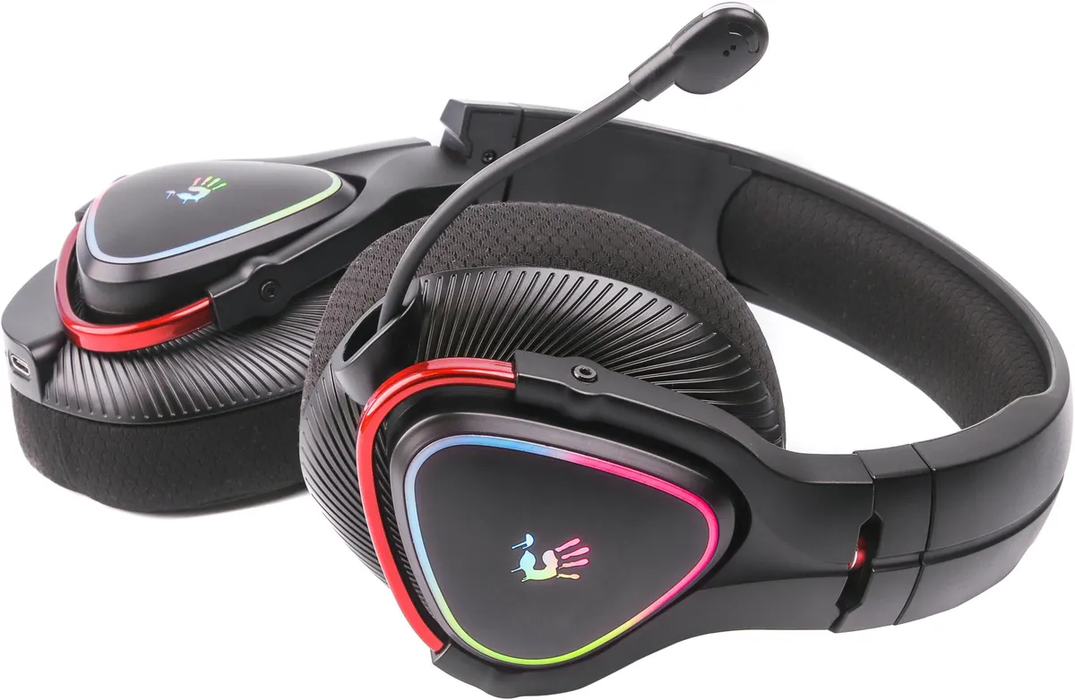 Bluetooth-гарнітура Bloody MR710 Black - мініатюра 4