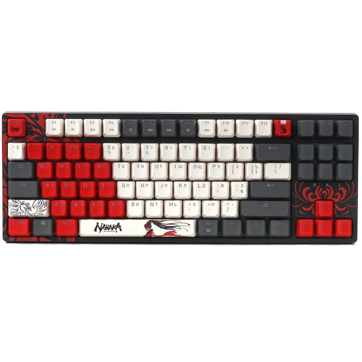 Клавіатура Bloody S87 Naraka - зображення 1
