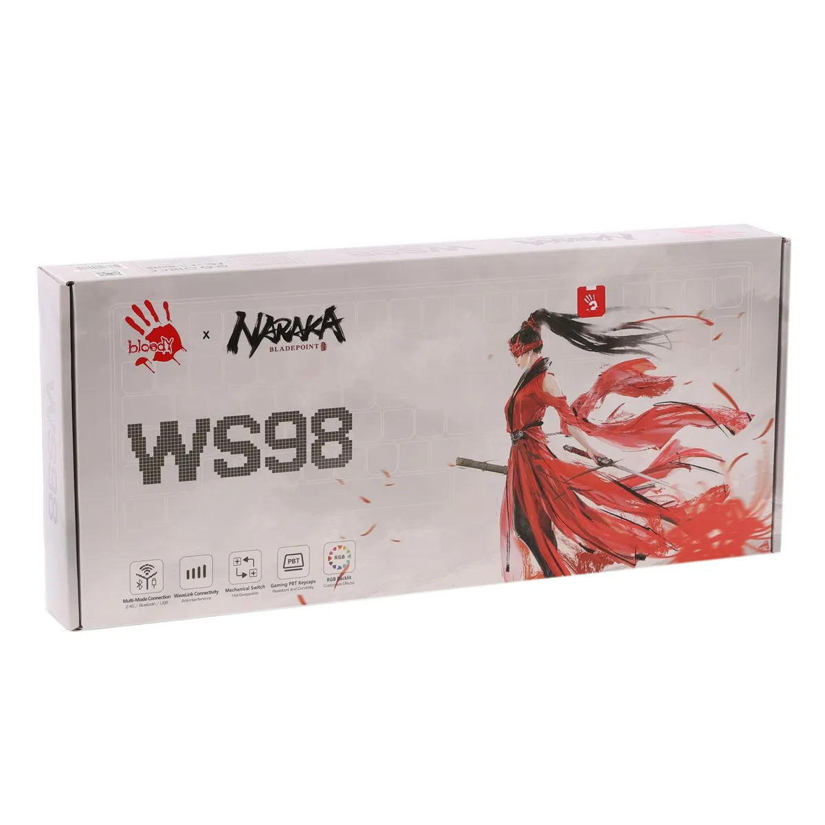 Клавіатура бездротова Bloody WS98 Naraka - мініатюра 6