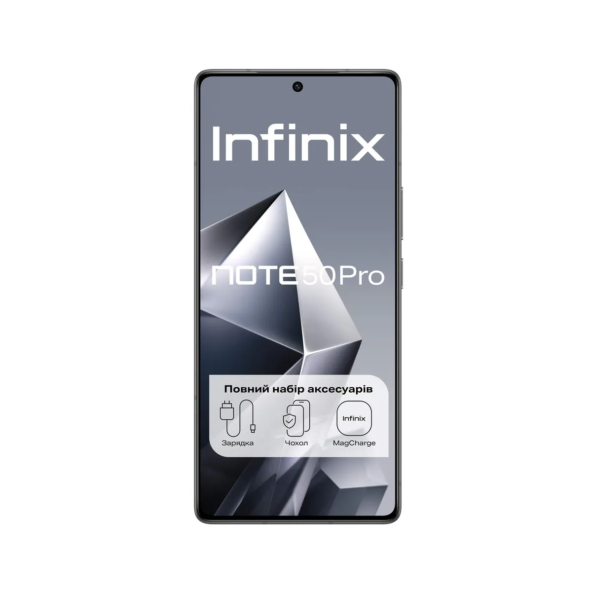 Смартфон Infinix Note 50 Pro X6855 12/256GB Shadow Black - мініатюра 3