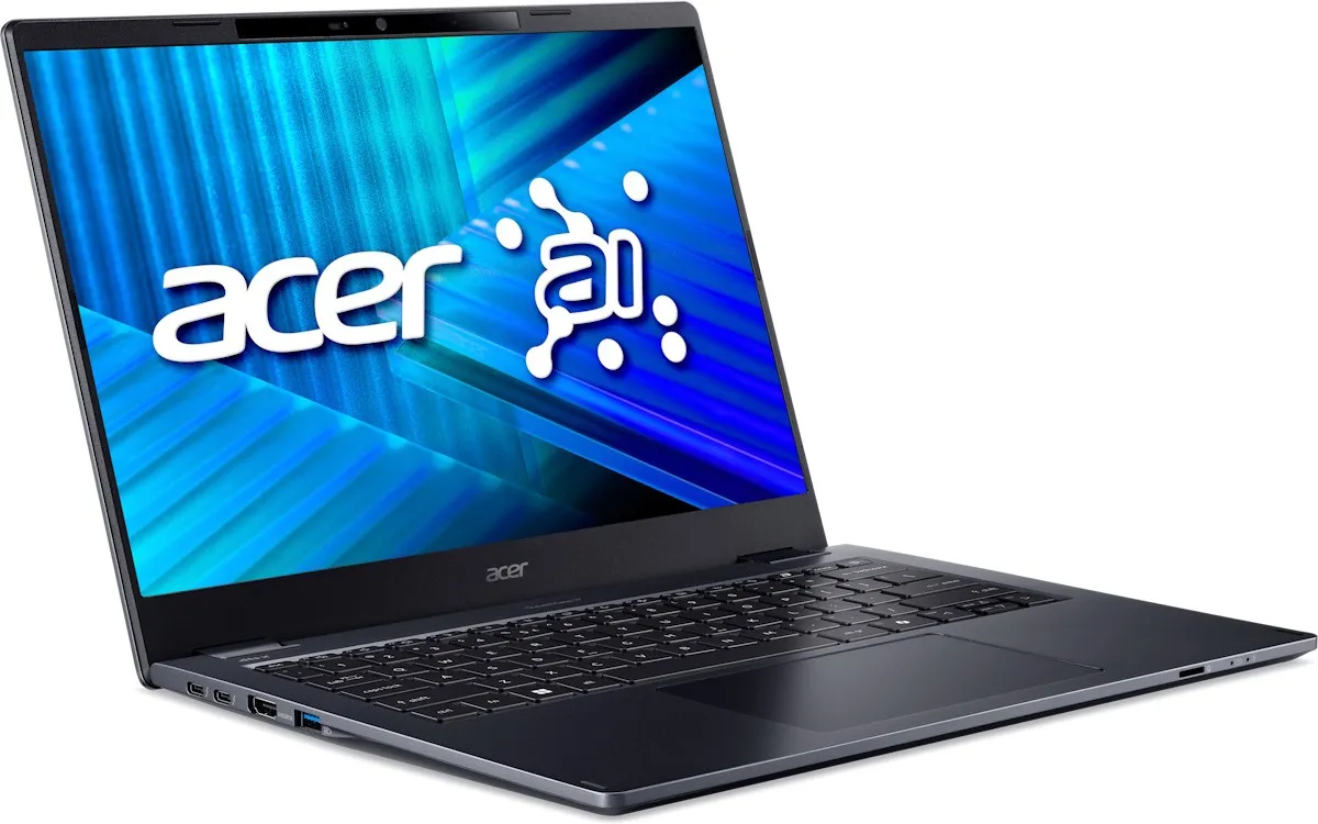 Ноутбук Acer TravelMate P4 TMP414-55 (NX.BH2EU.005) Blue - мініатюра 2