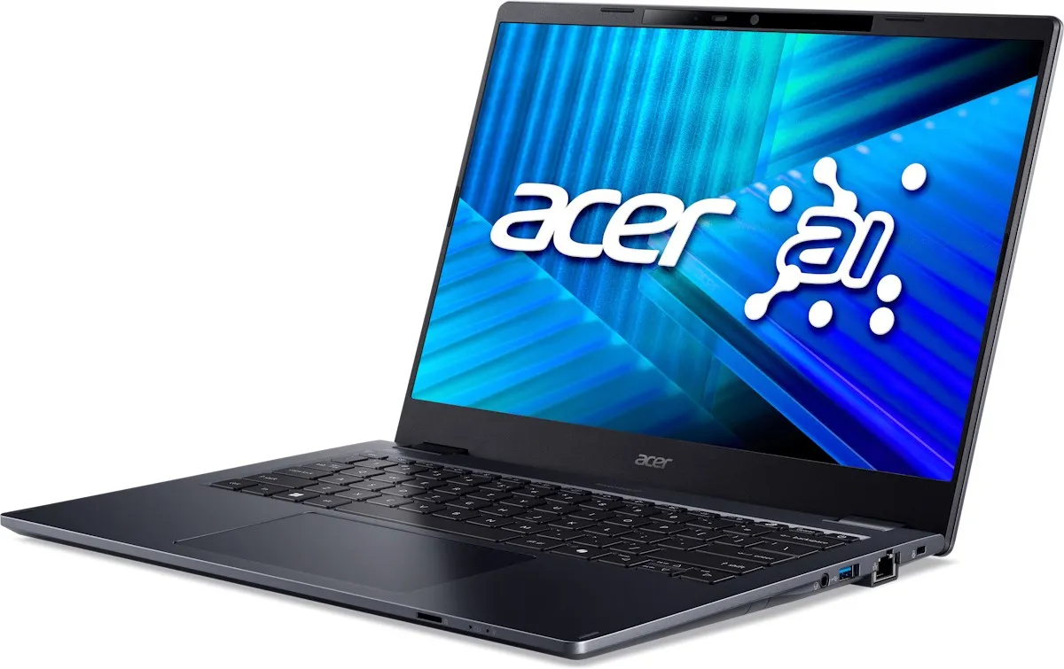 Ноутбук Acer TravelMate P4 TMP414-55 (NX.BH2EU.005) Blue - мініатюра 3