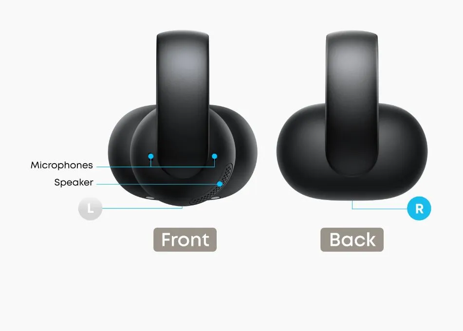 Bluetooth-гарнітура Anker SoundCore AeroClip Black (A3388G11) - мініатюра 19