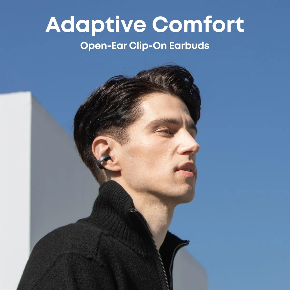 Bluetooth-гарнітура Anker SoundCore AeroClip Black (A3388G11) - мініатюра 7