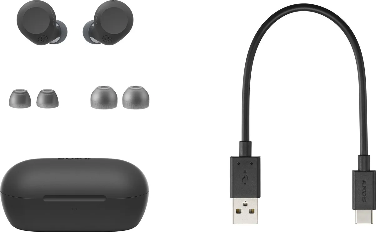 Bluetooth-гарнітура Sony WF-C710N Black (WFC710NB.E) - мініатюра 6