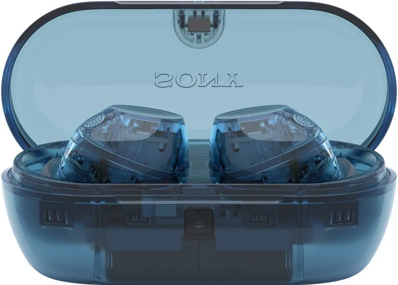 Bluetooth-гарнітура Sony WF-C710N Glass Blue (WFC710NL.E) - мініатюра 4