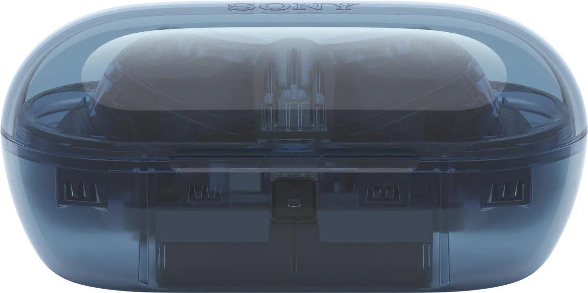 Bluetooth-гарнітура Sony WF-C710N Glass Blue (WFC710NL.E) - мініатюра 5