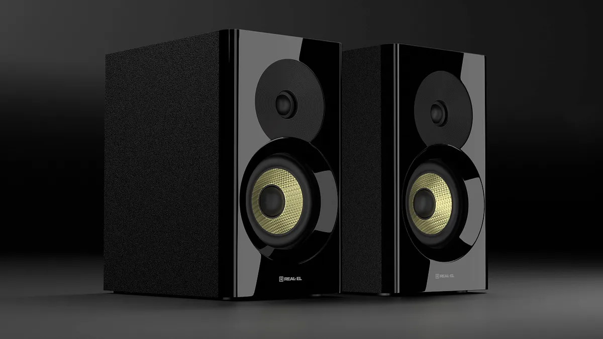 Акустична система REAL-EL S-470 Black - мініатюра 11