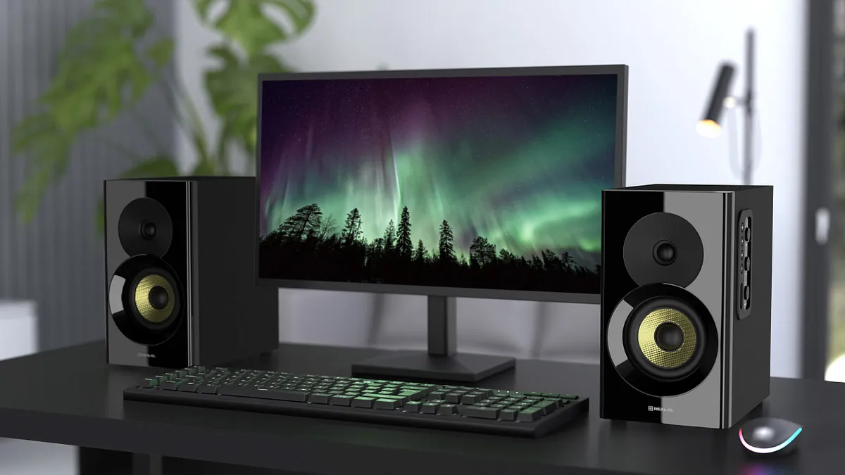 Акустична система REAL-EL S-470 Black - мініатюра 13