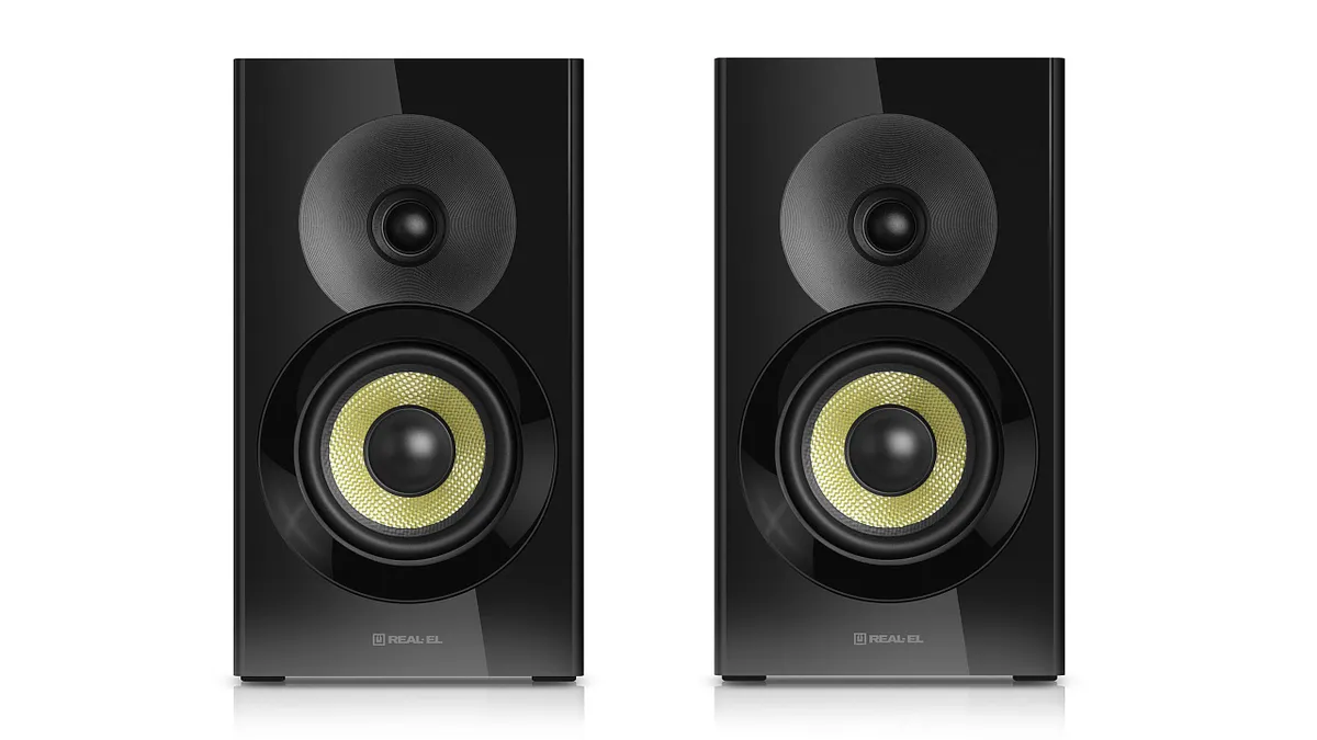 Акустична система REAL-EL S-470 Black - мініатюра 2