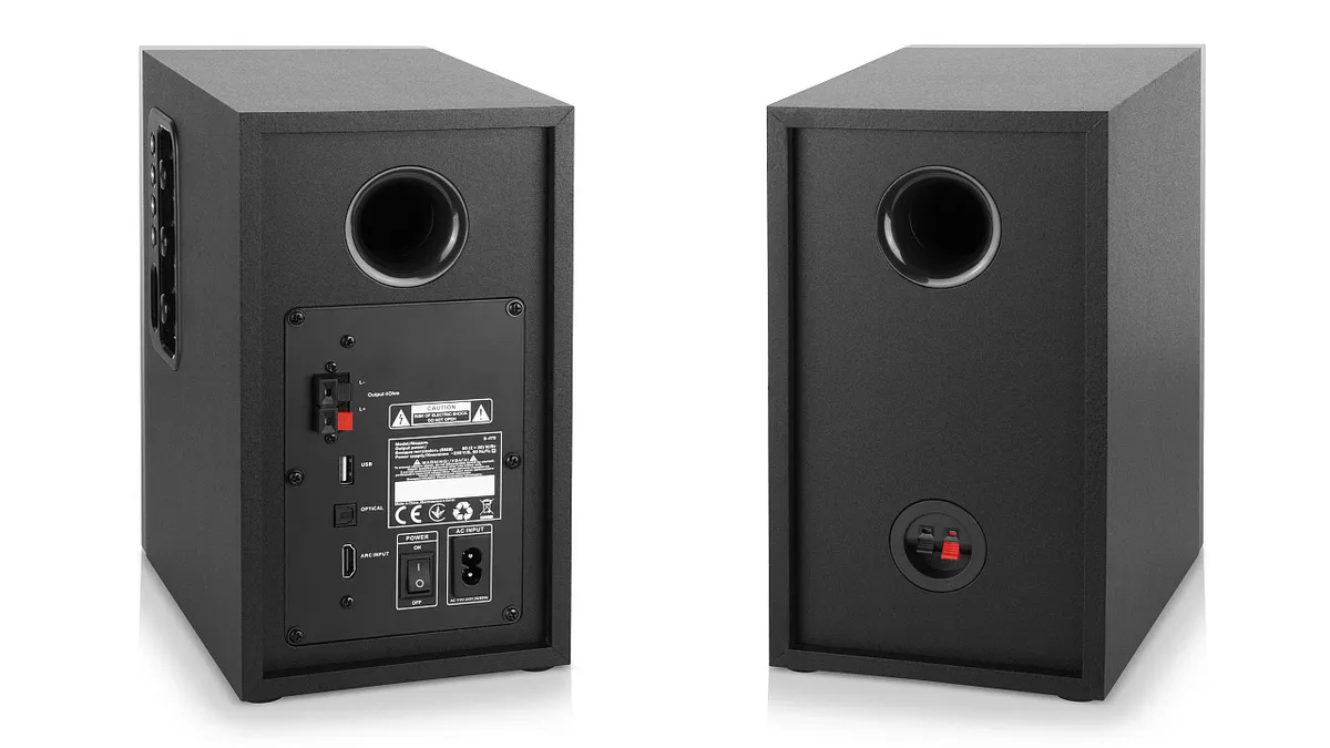 Акустична система REAL-EL S-470 Black - мініатюра 6