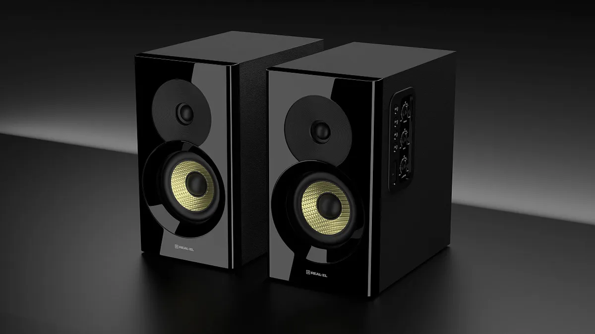 Акустична система REAL-EL S-470 Black - мініатюра 8