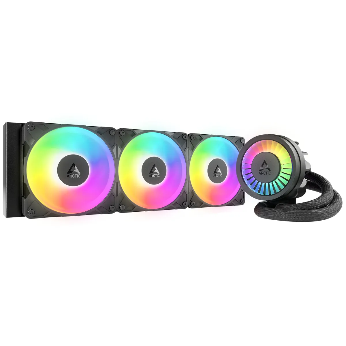 Система водяного охолодження Arctic Liquid Freezer III Pro 360 A-RGB Black (ACFRE00184A) - зображення 1