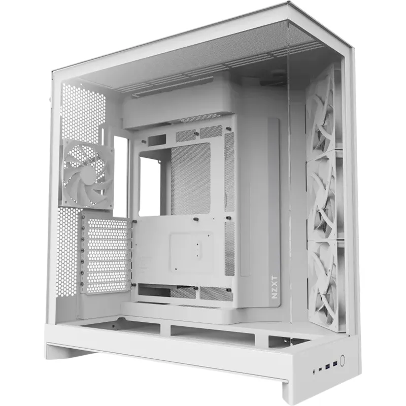 Корпус NZXT H9 Flow White без БЖ (CM-H92FW-01) - зображення 1