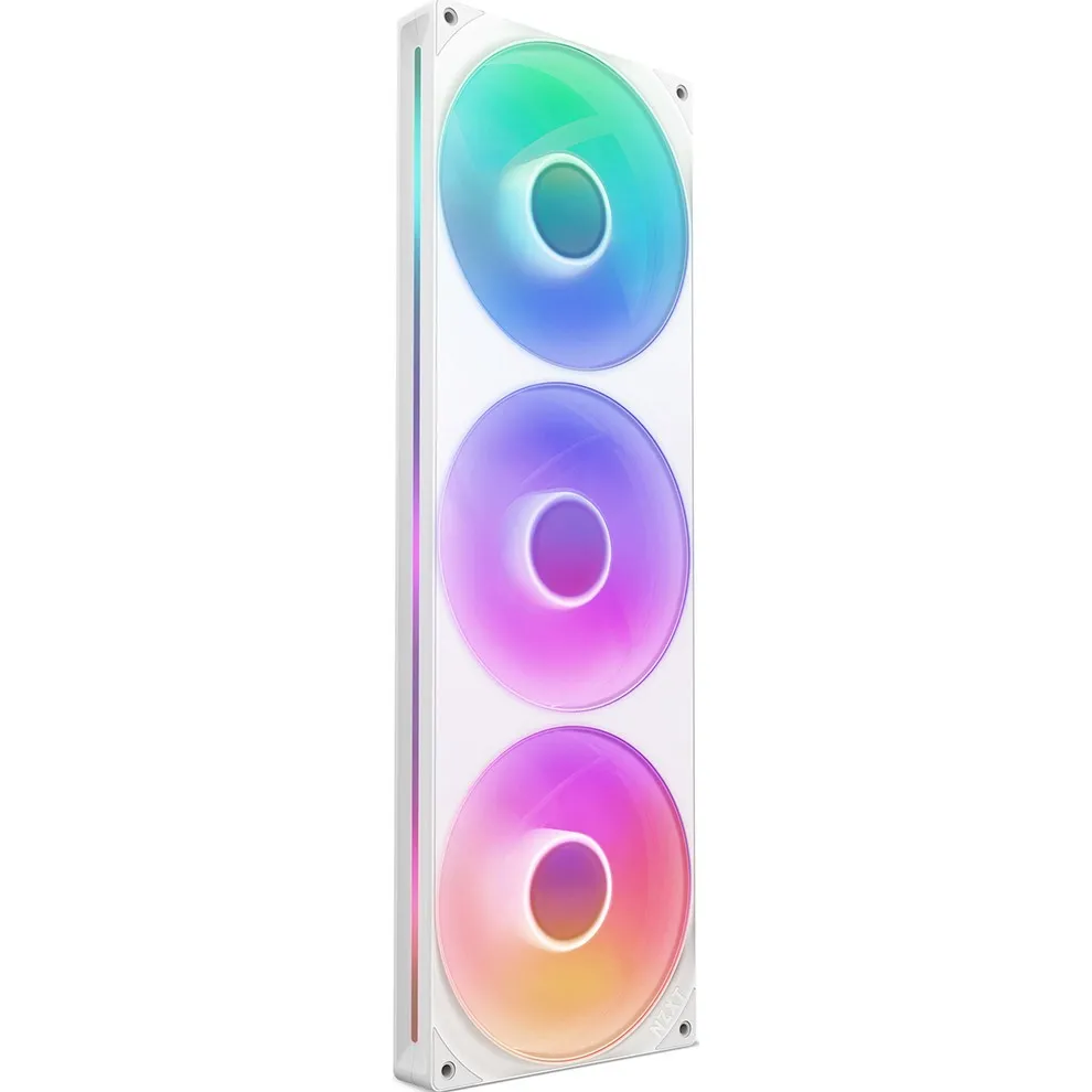 Вентилятор NZXT F420 RGB Core White (RF-U42HF-W1) - зображення 1