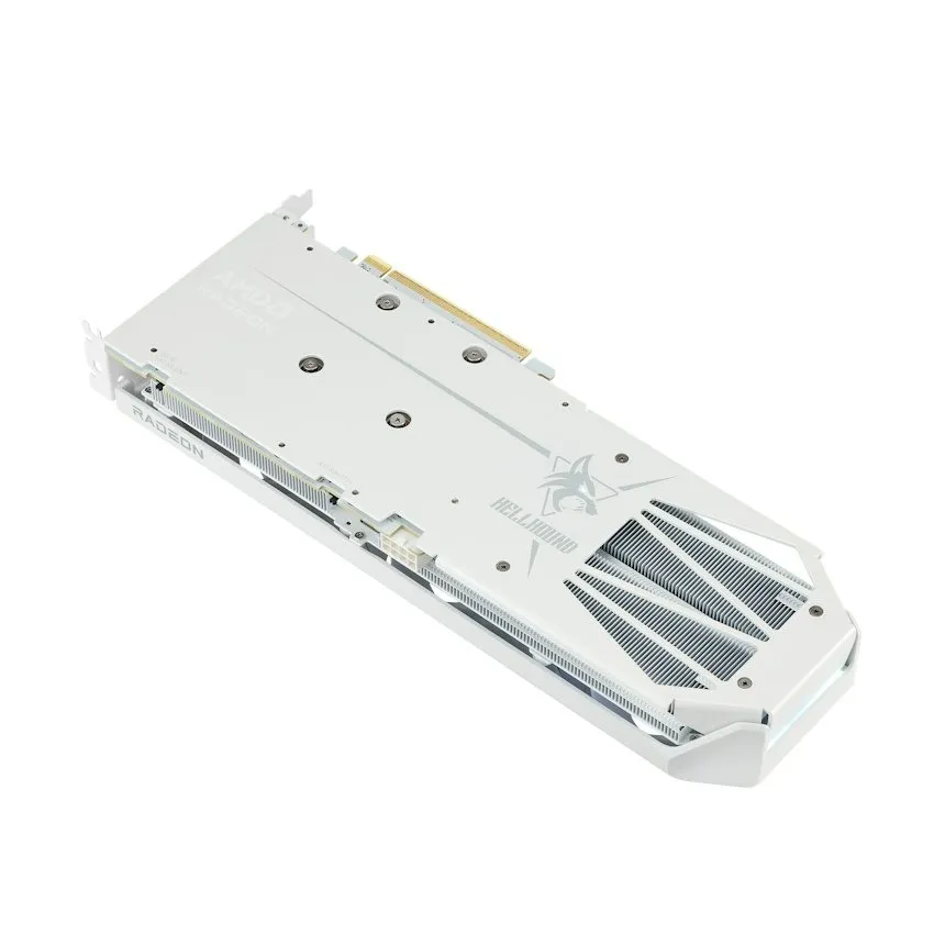 Відеокарта AMD Radeon RX 9060 XT 16GB GDDR6 Hellhound Spectral White PowerColor (RX9060XT 16G-L/OC/WHITE) - мініатюра 3