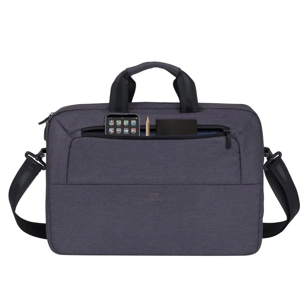 Сумка для ноутбука Rivacase Suzuka 7730 15.6" Black - мініатюра 8