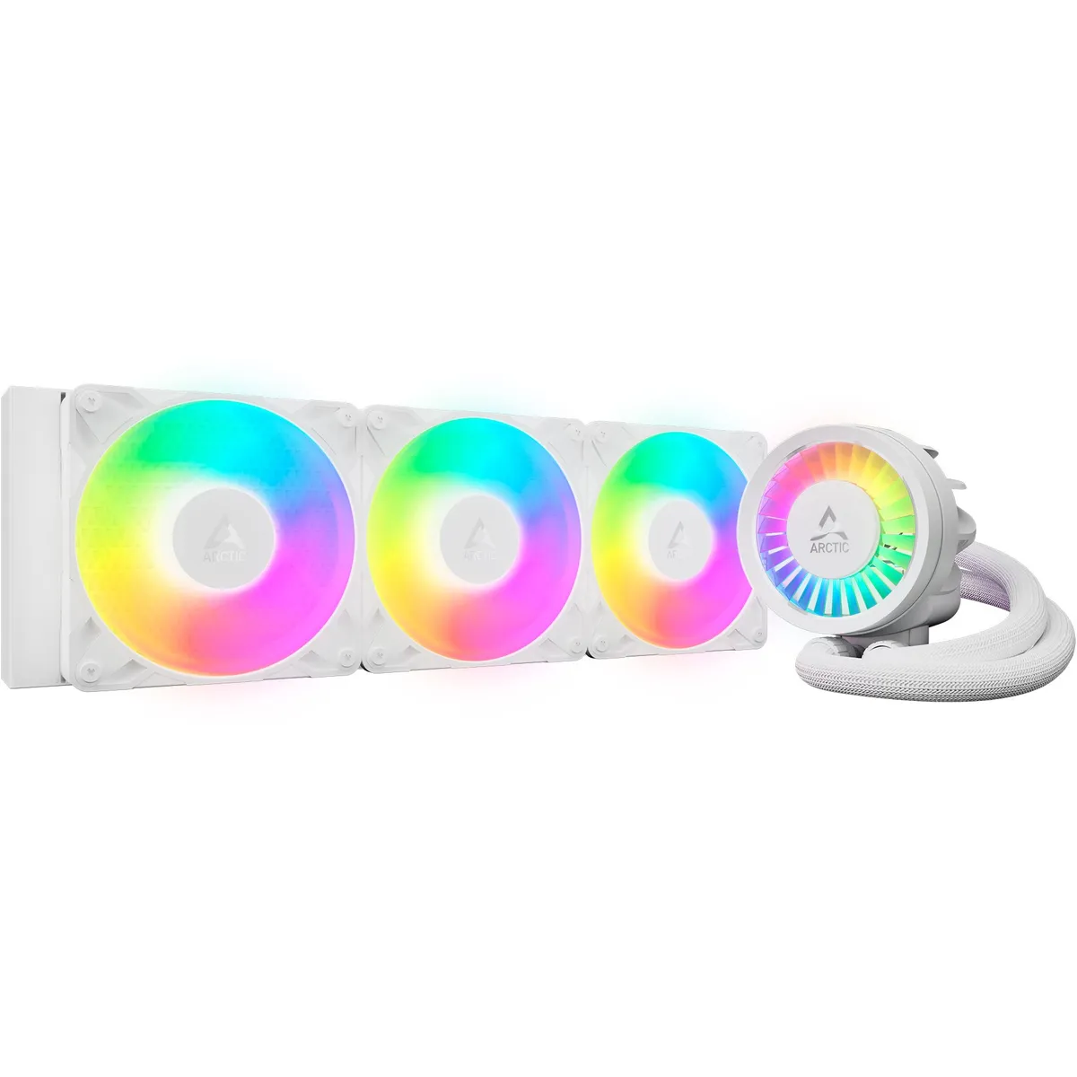 Система водяного охолодження Arctic Liquid Freezer III Pro 360 A-RGB White (ACFRE00188A) - зображення 1