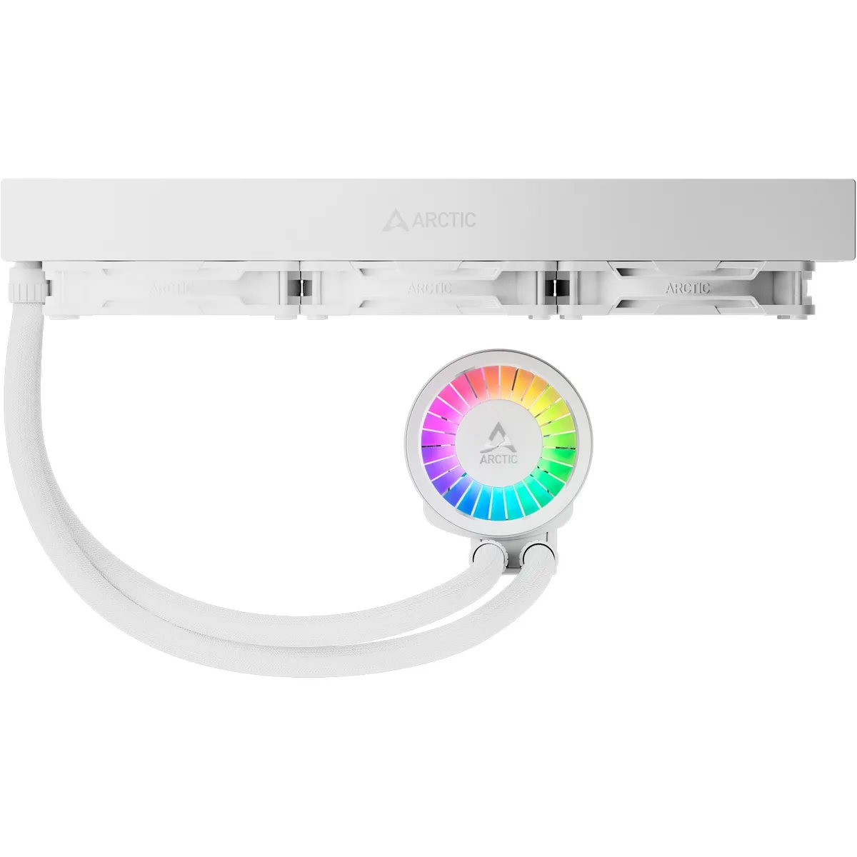 Система водяного охолодження Arctic Liquid Freezer III Pro 360 A-RGB White (ACFRE00188A) - мініатюра 4