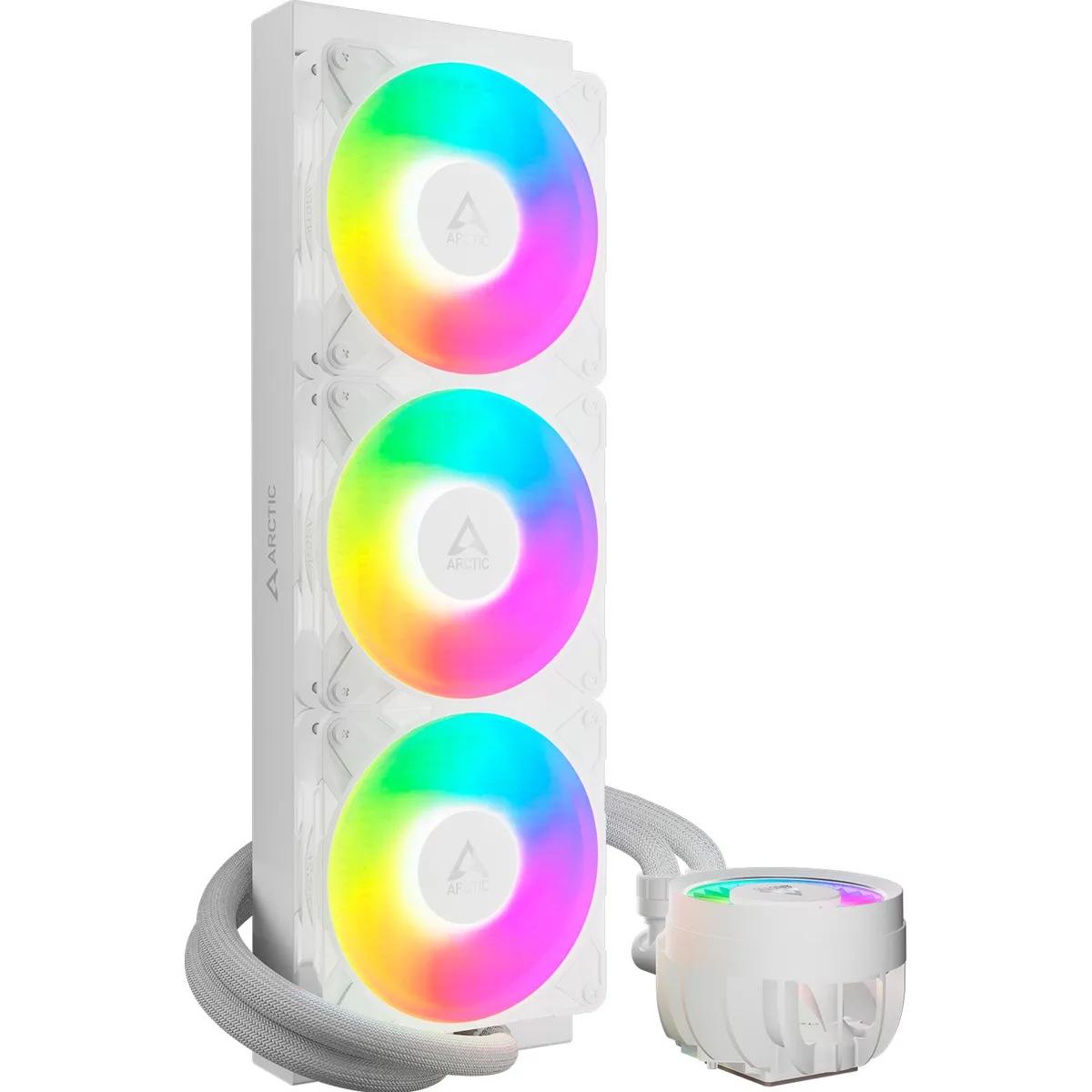 Система водяного охолодження Arctic Liquid Freezer III Pro 360 A-RGB White (ACFRE00188A) - мініатюра 5