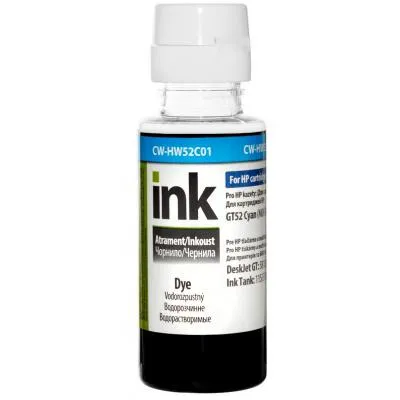 Чорнило CW HP Ink Tank 115/315/415 (Cyan) (CW-HW52C01) 100мл - мініатюра 2