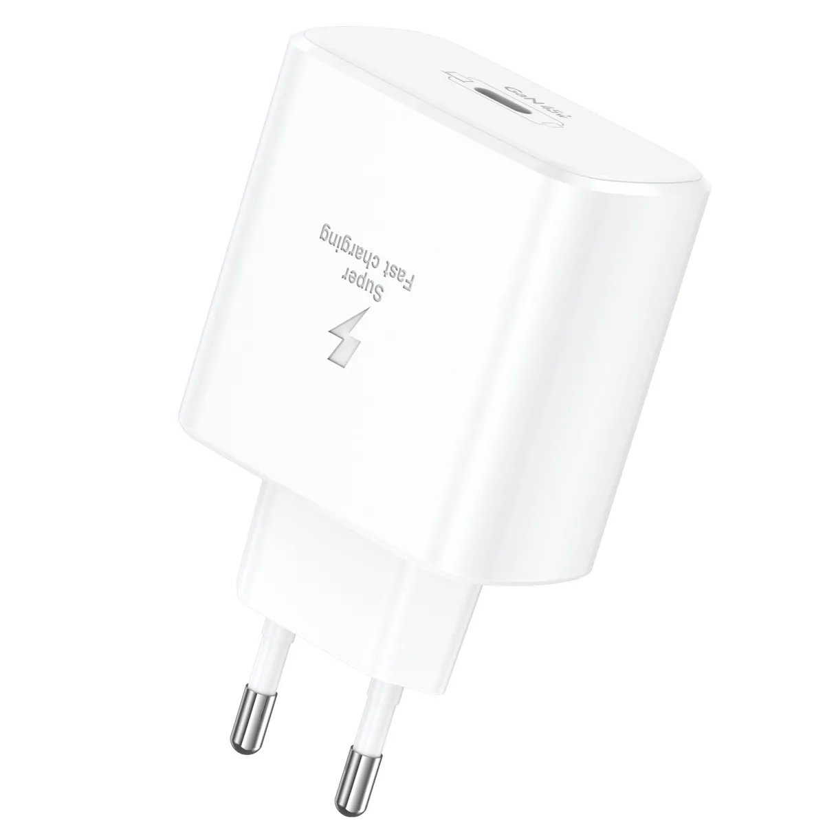 Зарядний пристрій Foneng EU62 (USB-Сх3A) 45W White (EU62-CH-W) - зображення 1