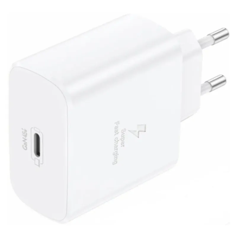 Зарядний пристрій Foneng EU62 (USB-Сх3A) 45W White (EU62-CH-W) - мініатюра 2
