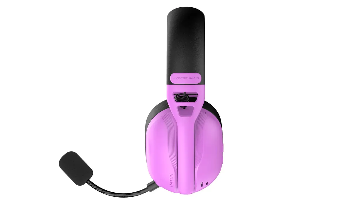 Гарнiтура Hator Hyperpunk 3 Wireless Cyber Violet (ESH19) - мініатюра 10