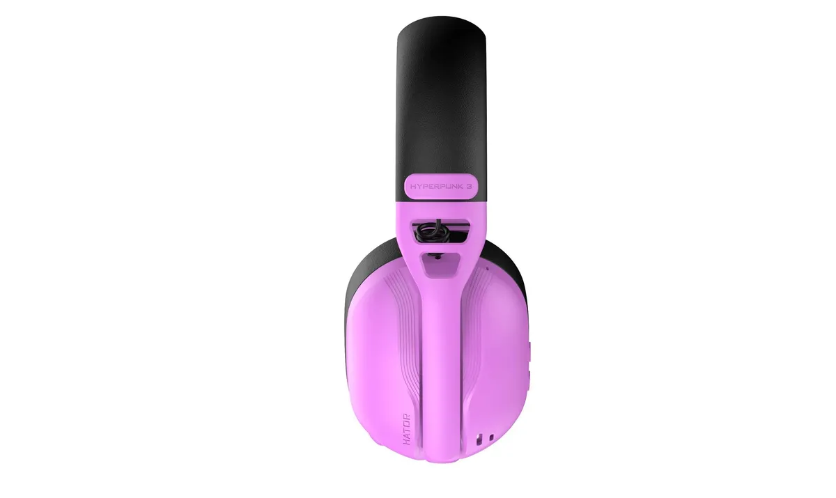 Гарнiтура Hator Hyperpunk 3 Wireless Cyber Violet (ESH19) - мініатюра 11