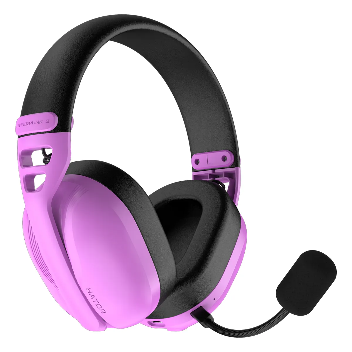Гарнiтура Hator Hyperpunk 3 Wireless Cyber Violet (ESH19) - мініатюра 8