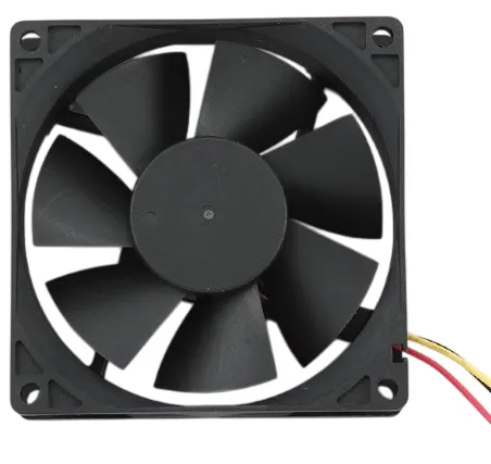 Вентилятор Gembird 80х80х25мм Sleeve 3pin - мініатюра 2