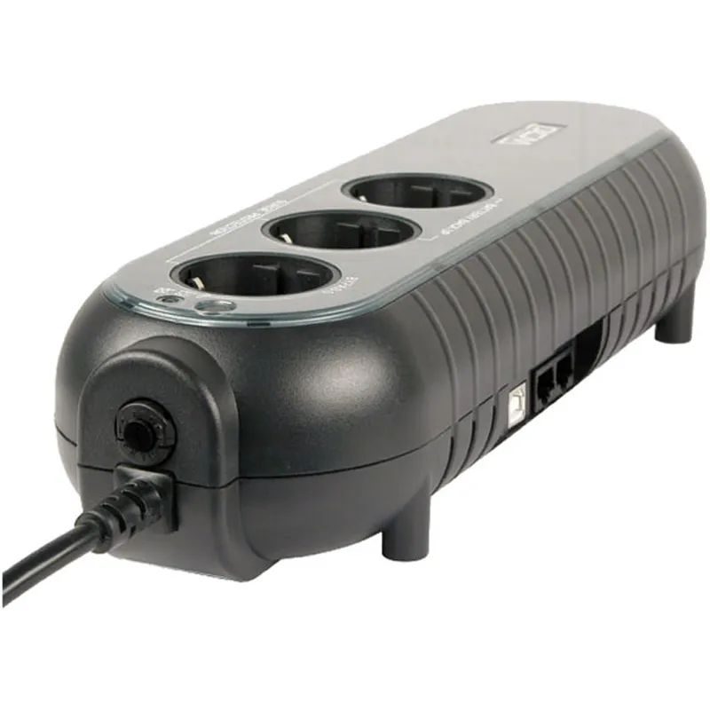 Джерело безперебійного живлення  Powercom WOW 500, 3 x евро, USB (00210082) - зображення 1