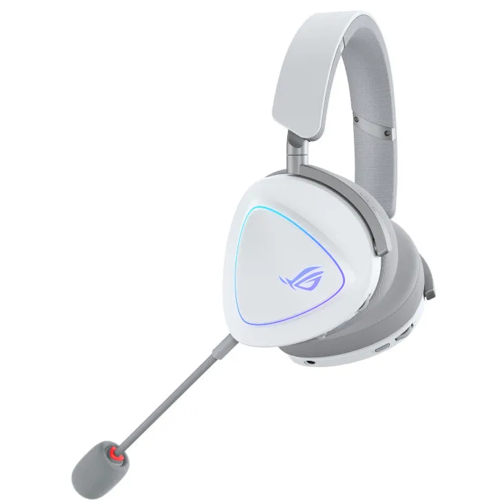 Bluetooth-гарнітура Asus ROG Delta II White (90YH03W0-BHUA10) - мініатюра 2