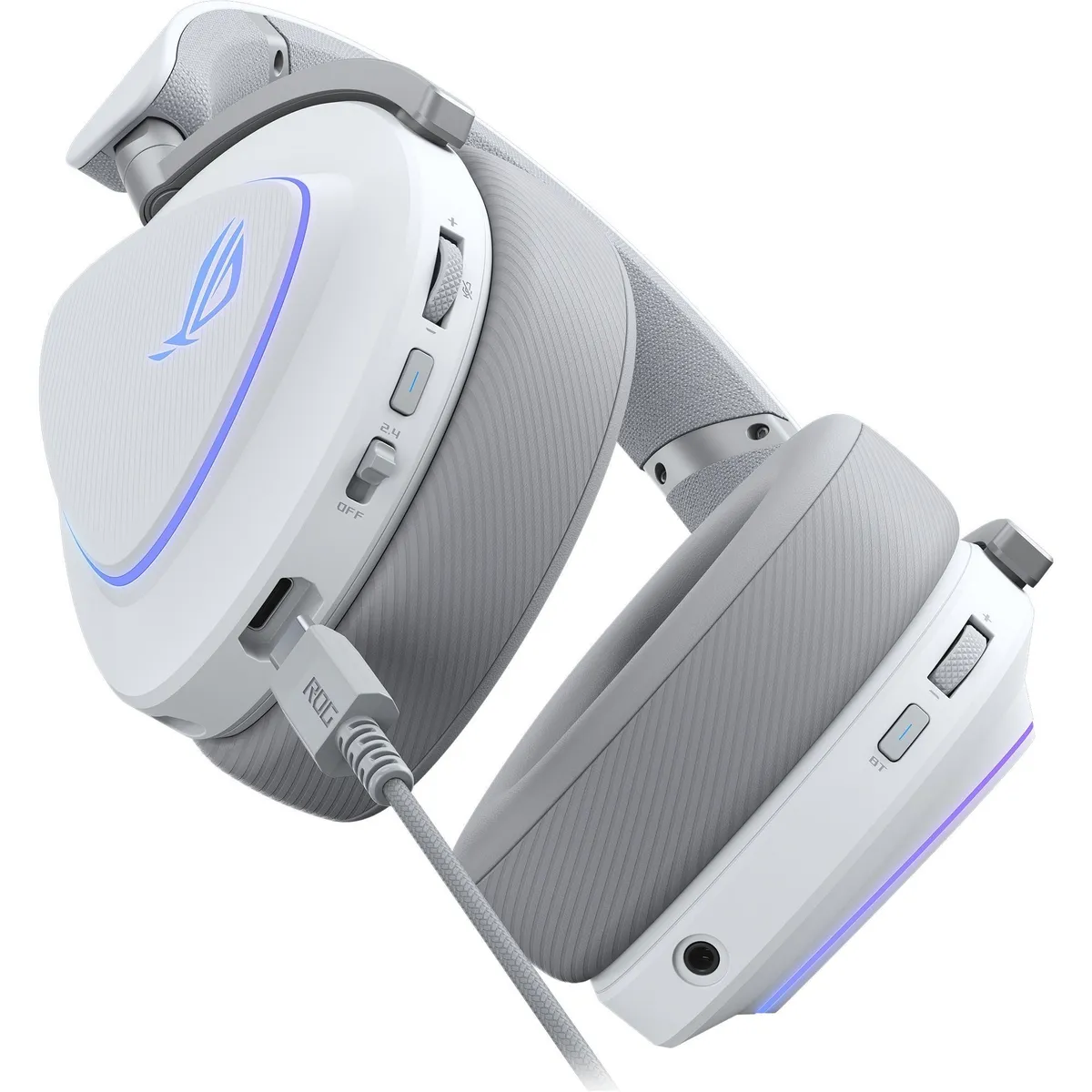 Bluetooth-гарнітура Asus ROG Delta II White (90YH03W0-BHUA10) - мініатюра 7