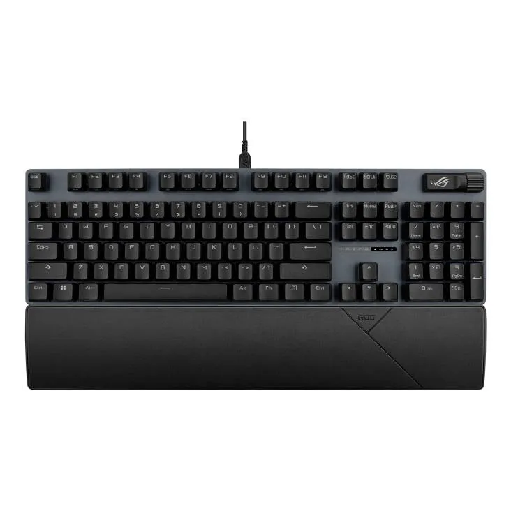 Клавiатура Asus ROG Strix Scope II X NX Snow V2 EN PBT Black (90MP03XF-BKUA20) - мініатюра 5