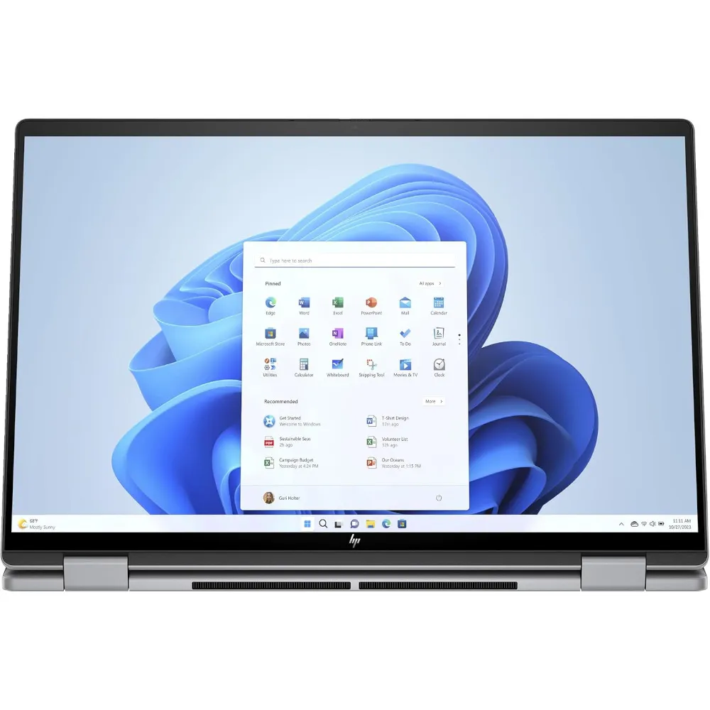 Ноутбук HP Envy x360 16-ad0000ua (B9PG0EA) Silver - мініатюра 5