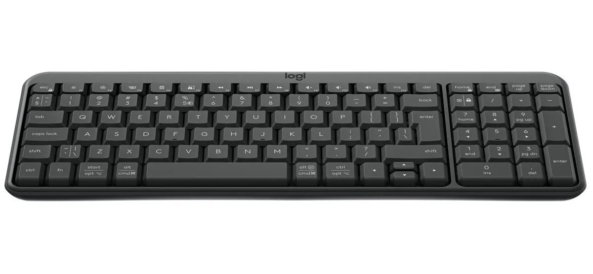 Клавiатура бездротова Logitech K250 Graphite (920-013822) - мініатюра 3