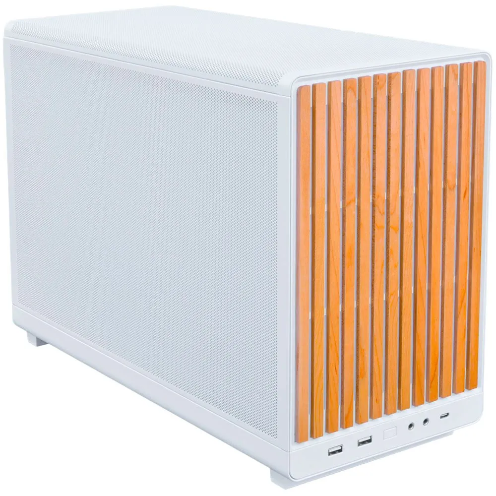 Корпус Lian Li A3-mATX Wooden Front Panel White (G99.A3W-WD.00) без БЖ - мініатюра 2