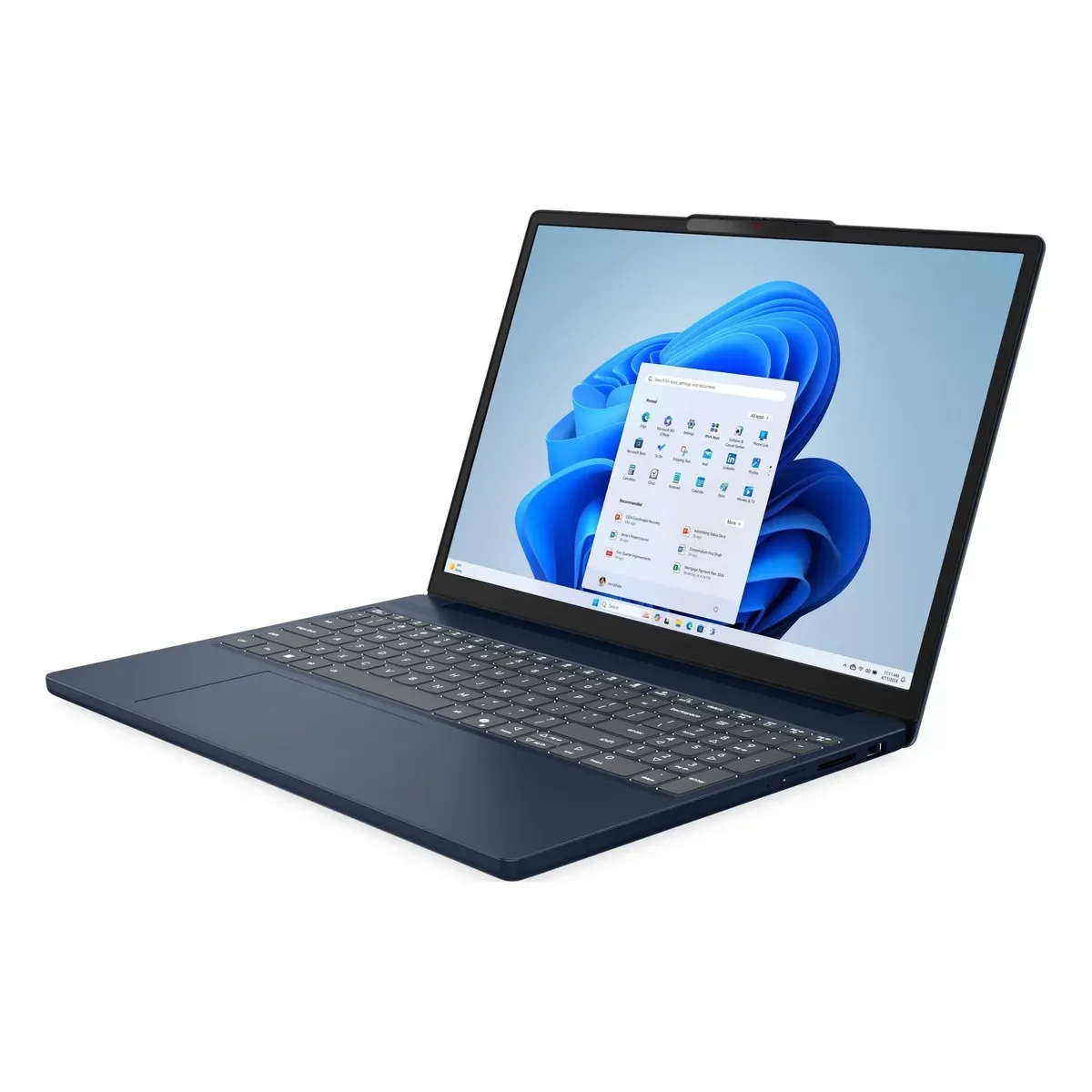 Ноутбук Lenovo IdeaPad Slim 3 15ARP10 (83K700A1RA) Cosmic Blue - мініатюра 3