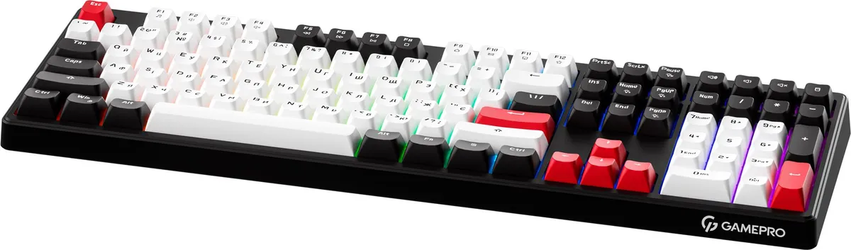 Клавіатура GamePro GK650 Black  - мініатюра 2